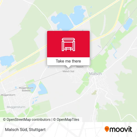 Карта Malsch Süd