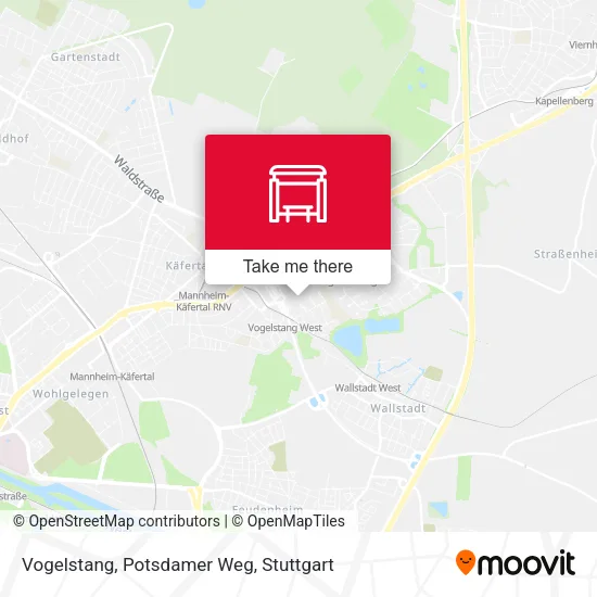 Карта Vogelstang, Potsdamer Weg