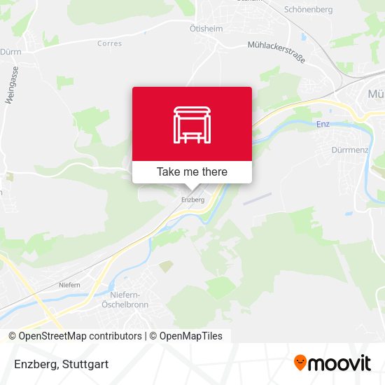 Карта Enzberg
