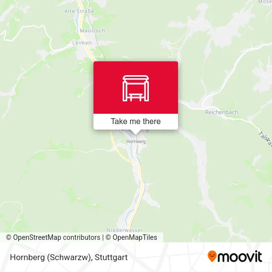 Карта Hornberg (Schwarzw)