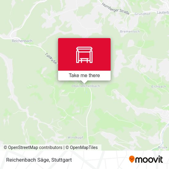 Карта Reichenbach Säge