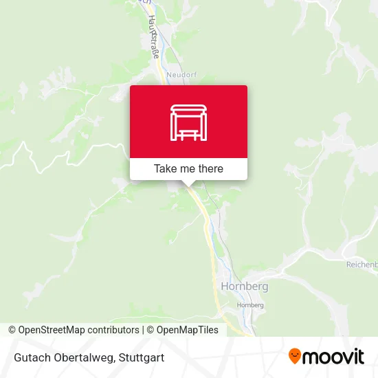 Карта Gutach Obertalweg
