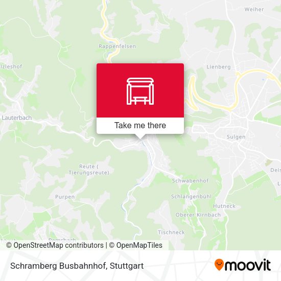 Карта Schramberg Busbahnhof