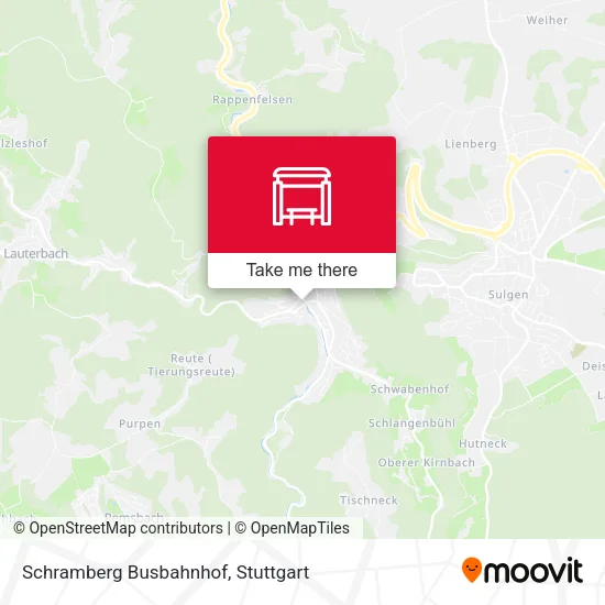 Карта Schramberg Busbahnhof