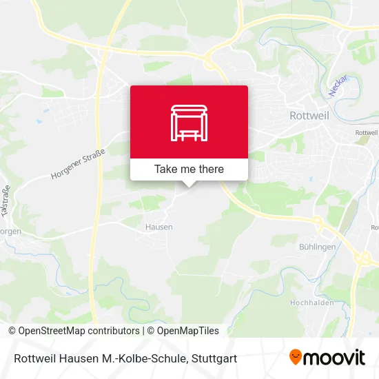 Карта Rottweil Hausen M.-Kolbe-Schule