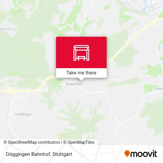 Карта Döggingen Bahnhof