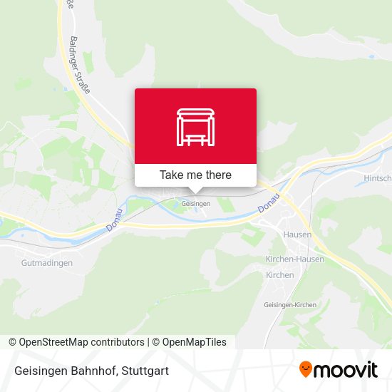 Карта Geisingen Bahnhof