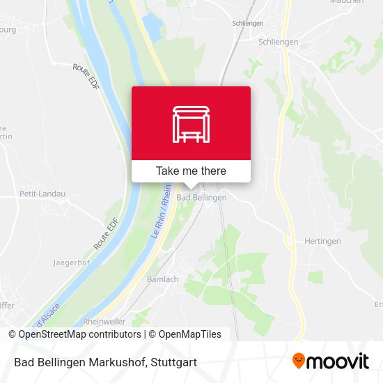 Карта Bad Bellingen Markushof