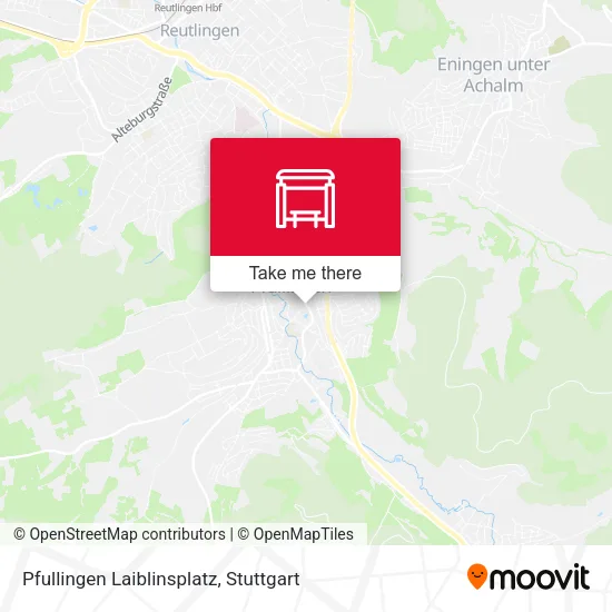 Карта Pfullingen Laiblinsplatz