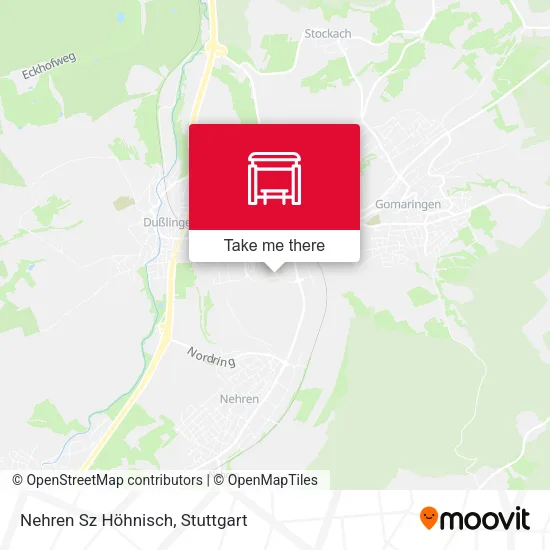 Карта Nehren Sz Höhnisch