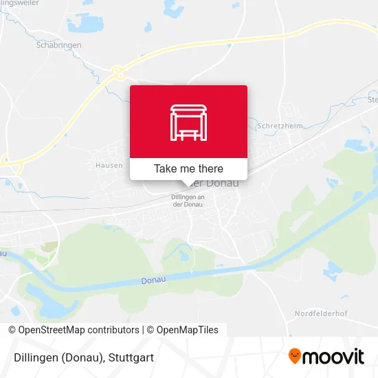Карта Dillingen (Donau)