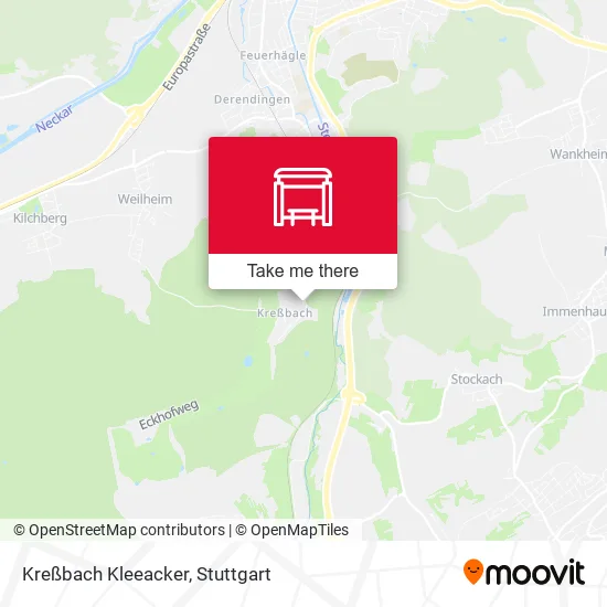Карта Kreßbach Kleeacker