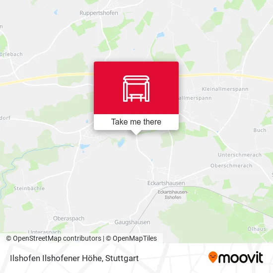 Карта Ilshofen Ilshofener Höhe