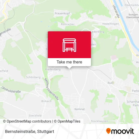 Карта Bernsteinstraße