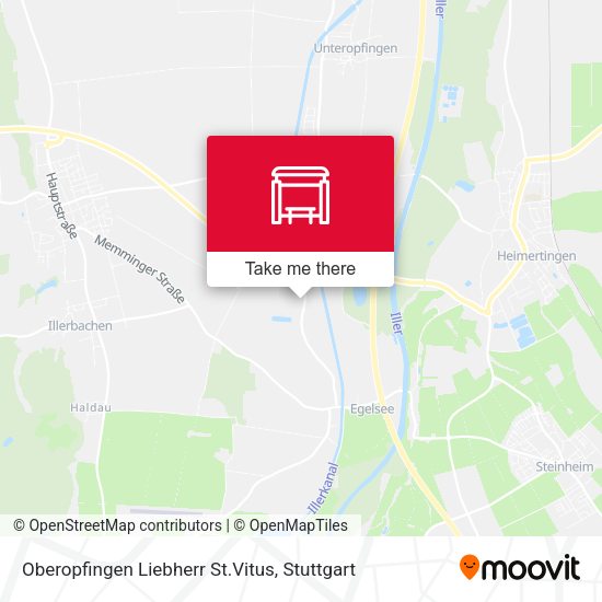 Oberopfingen Liebherr St.Vitus map