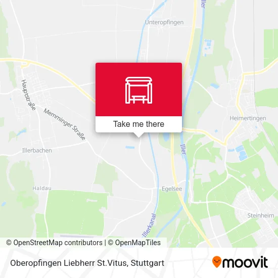 Карта Oberopfingen Liebherr St.Vitus