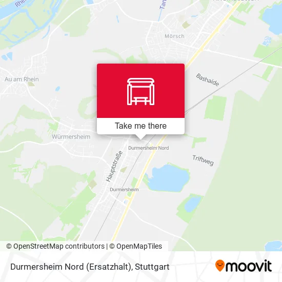 Карта Durmersheim Nord (Ersatzhalt)