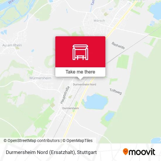 Карта Durmersheim Nord (Ersatzhalt)