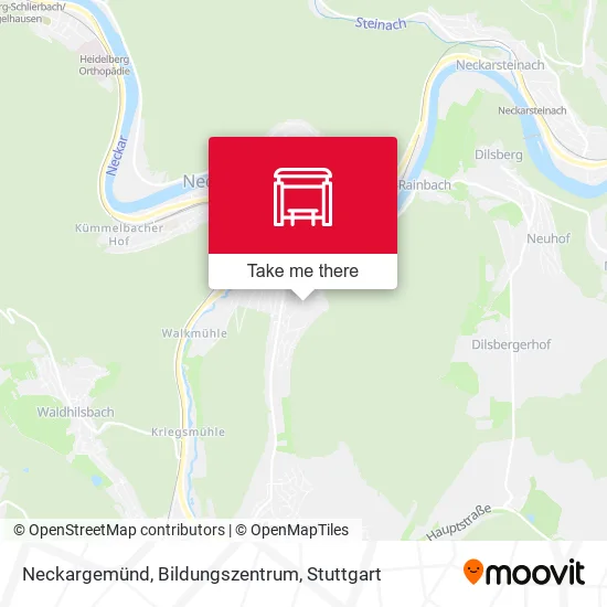 Карта Neckargemünd, Bildungszentrum