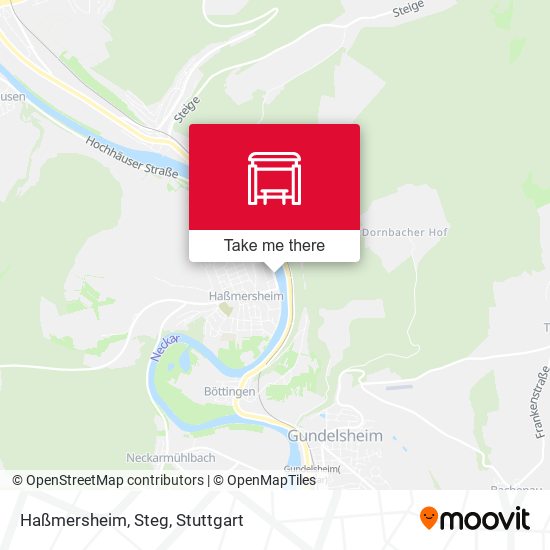 Карта Haßmersheim, Steg