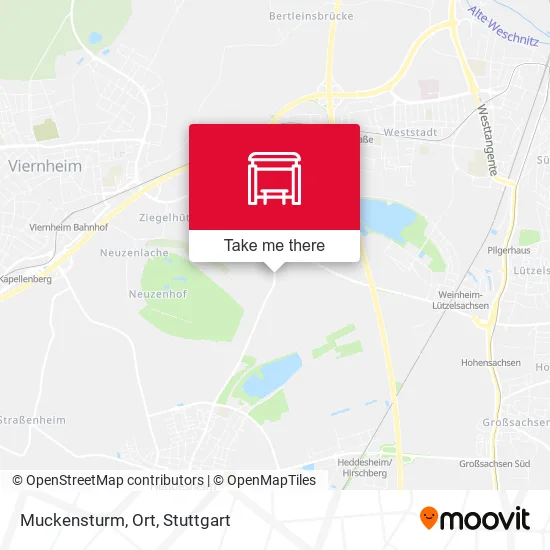 Muckensturm, Ort map
