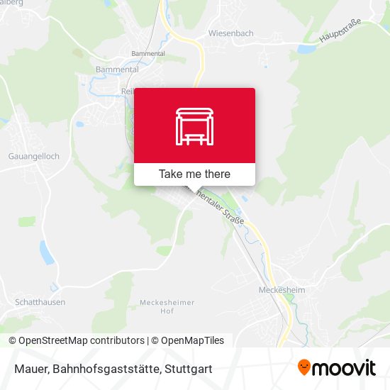 Mauer, Bahnhofsgaststätte map