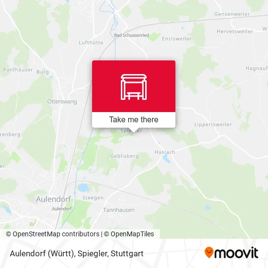 Карта Aulendorf (Württ), Spiegler