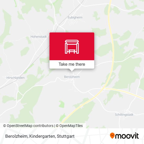 Berolzheim, Kindergarten map