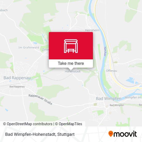 Карта Bad Wimpfen-Hohenstadt