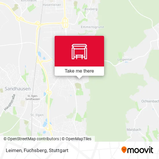 Карта Leimen, Fuchsberg
