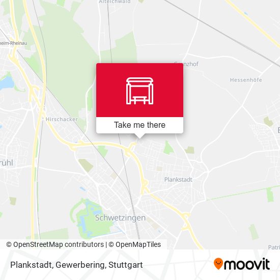 Plankstadt, Gewerbering map
