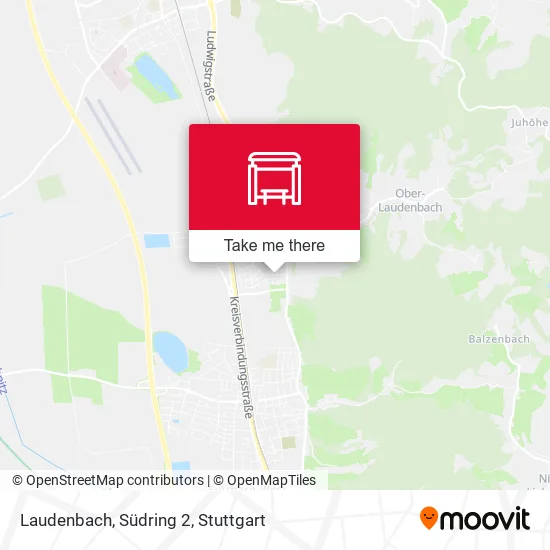 Карта Laudenbach, Südring 2