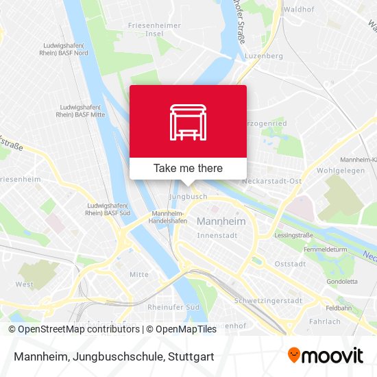 Mannheim, Jungbuschschule map
