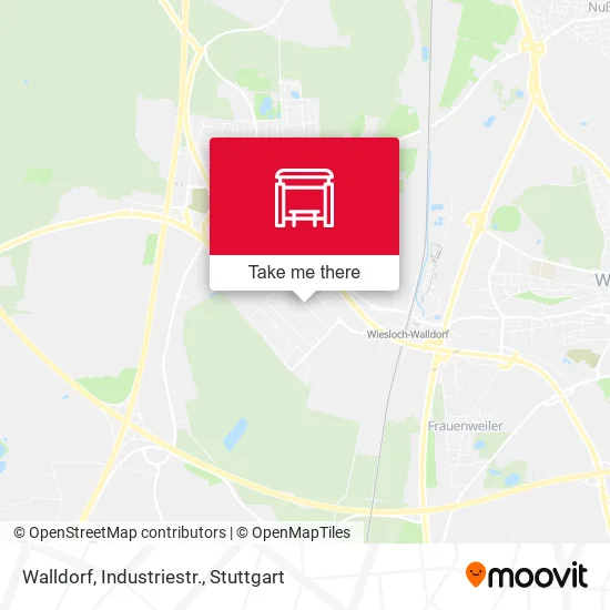 Карта Walldorf, Industriestr.