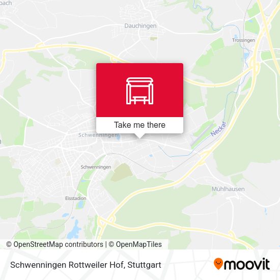 Schwenningen Rottweiler Hof map