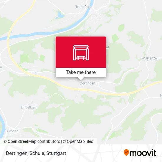 Карта Dertingen, Schule