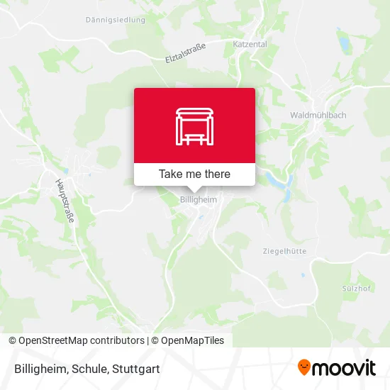 Карта Billigheim, Schule