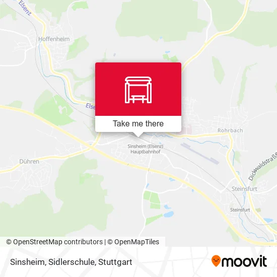 Карта Sinsheim, Sidlerschule