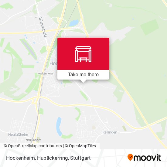 Карта Hockenheim, Hubäckerring
