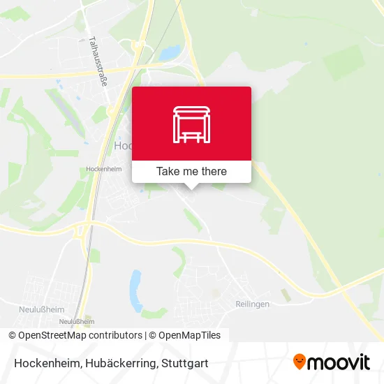 Карта Hockenheim, Hubäckerring
