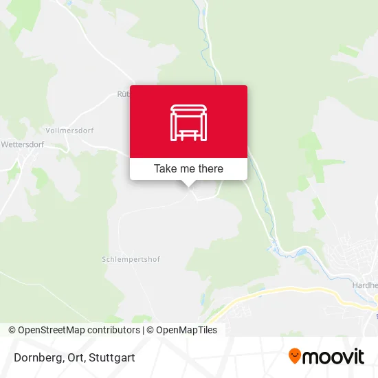 Карта Dornberg, Ort