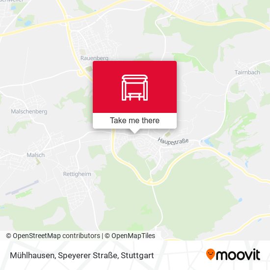 Mühlhausen, Speyerer Straße map