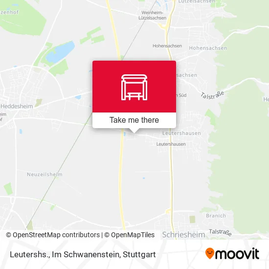 Карта Leutershs., Im Schwanenstein