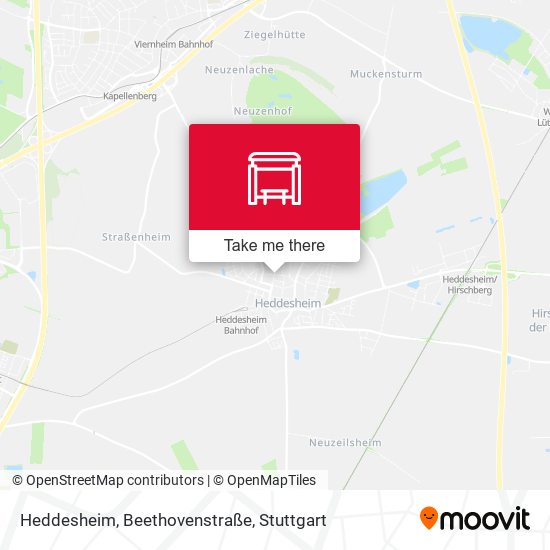 Heddesheim, Beethovenstraße map