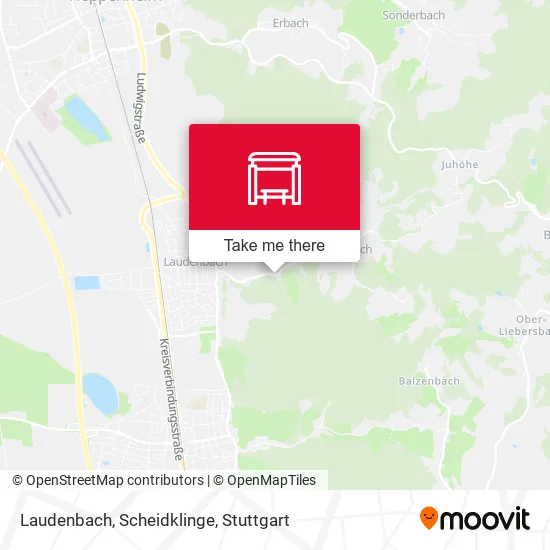 Laudenbach, Scheidklinge map