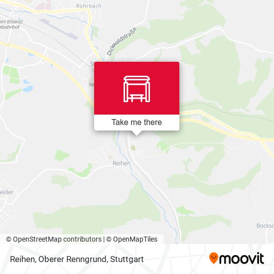 Reihen, Oberer Renngrund map