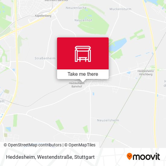 Heddesheim, Westendstraße map