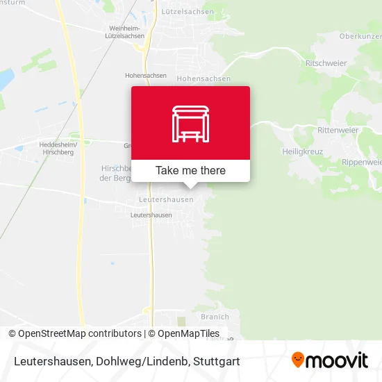 Карта Leutershausen, Dohlweg/Lindenb