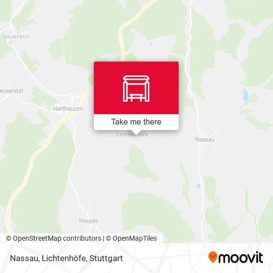 Карта Nassau, Lichtenhöfe