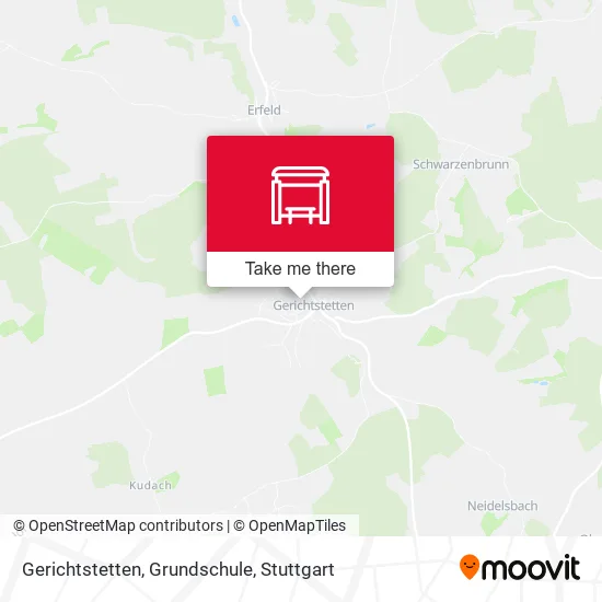Карта Gerichtstetten, Grundschule